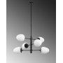 Arve taklampe 10190 - Sort/hvit