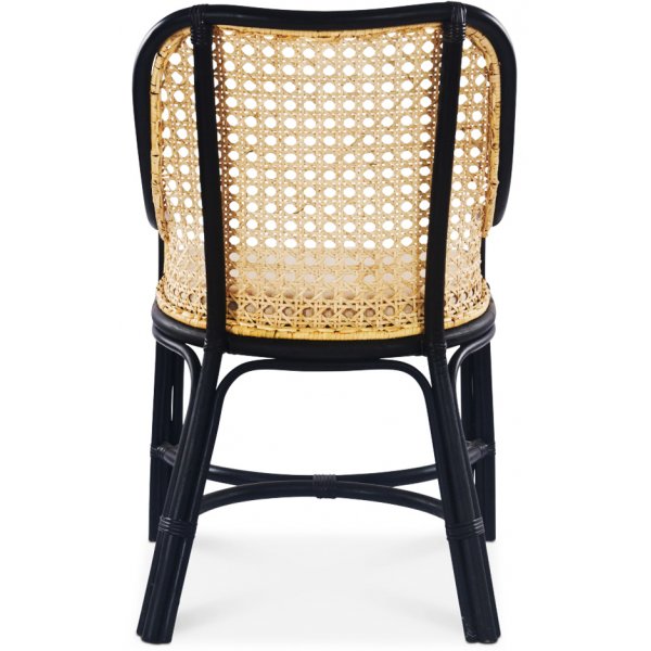 ker spisestol - Svart/rotting + Mbelftter