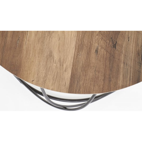 Bobby sofabord - Valnøtt/sort Bobby sofabord - Valnøtt/sort