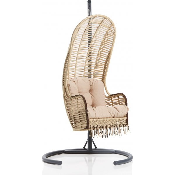 Flamingo hengestol - Beige/svart