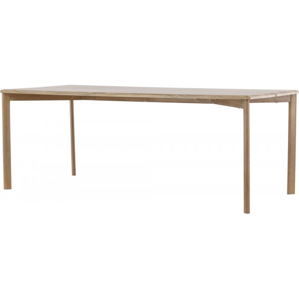 Damon spisebord 200 x 90 cm - Whitewash Damon spisebord 200 x 90 cm - Whitewash