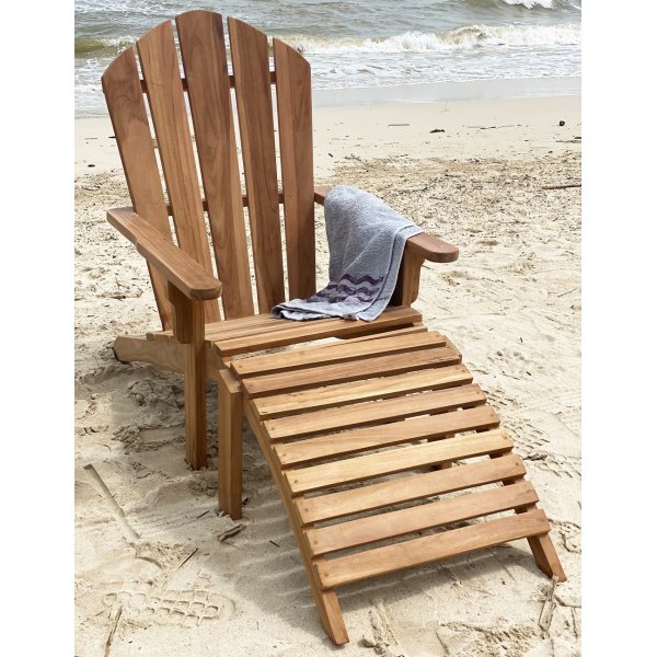 Frösunda dekkstol - Teak + Tekstilrens for møbler Frösunda dekkstol - Teak + Tekstilrens for møbler