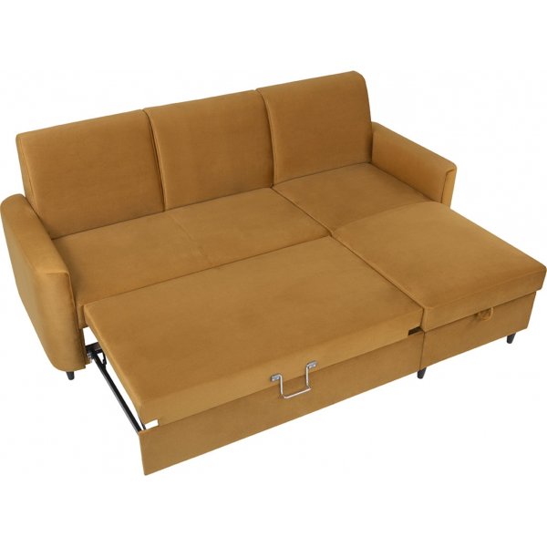 Lamell sovesofa - Gul