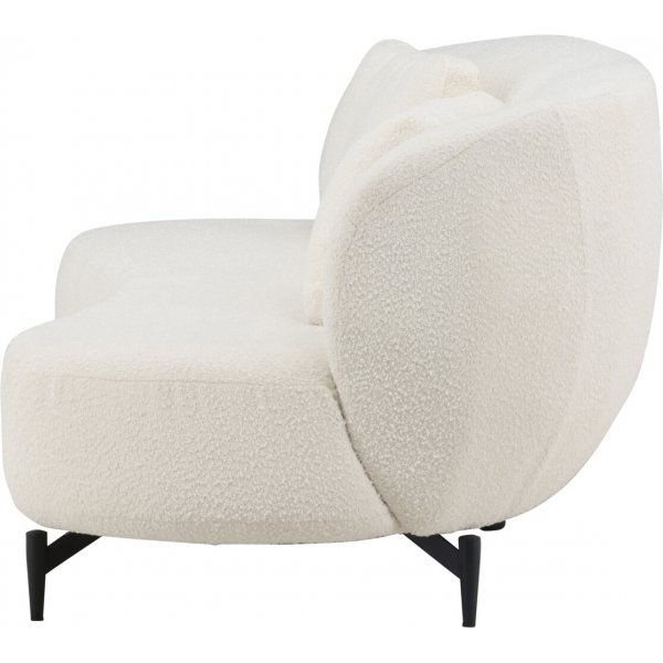 Luna 3-seters sofa - Sort/Hvit Luna 3-seters sofa - Sort/Hvit