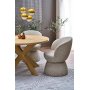 Spisebord naturfarget 120 cm