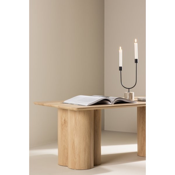 Salongbord 120 x 60 cm hvitkalket - Olivia Salongbord 120 x 60 cm hvitkalket - Olivia