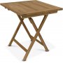 Grunnebo sammenleggbart spisebord 70 cm - Teak