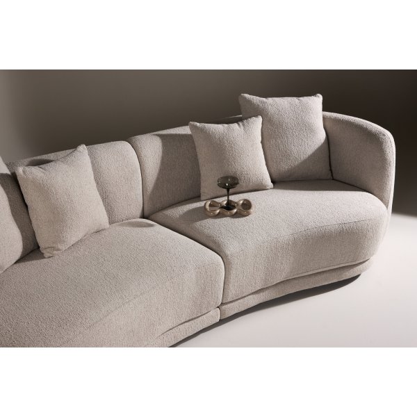Cielo 3-seters sofa - Beige bouclé Cielo 3-seters sofa - Beige bouclé