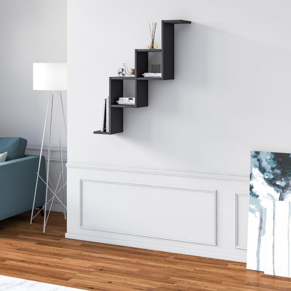 Serpent vegghylle - Svart