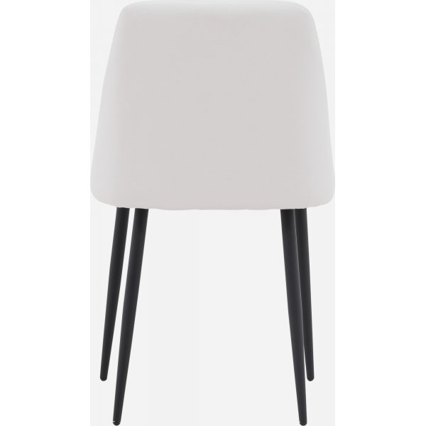 Natt spisestuestol - Hvit PU Natt spisestuestol - Hvit PU