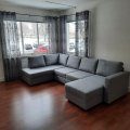 Kundebilde Sovesofa U-modell m�rkegr� - T�rn�