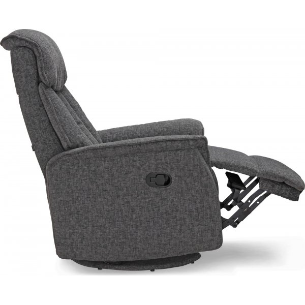 Umeå recliner lenestol - Grå + Flekkfjerner for møbler Umeå recliner lenestol - Grå + Flekkfjerner for møbler