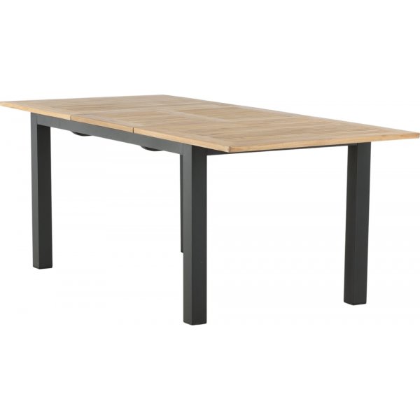 Panama spisebord 210 x 90 cm - Sort/Naturlig