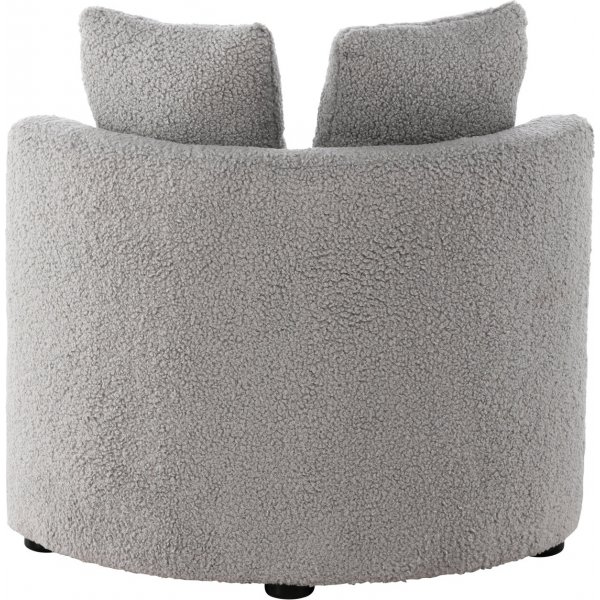 Kelso 2-seters barnesofa - Grå teddy Kelso 2-seters barnesofa - Grå teddy