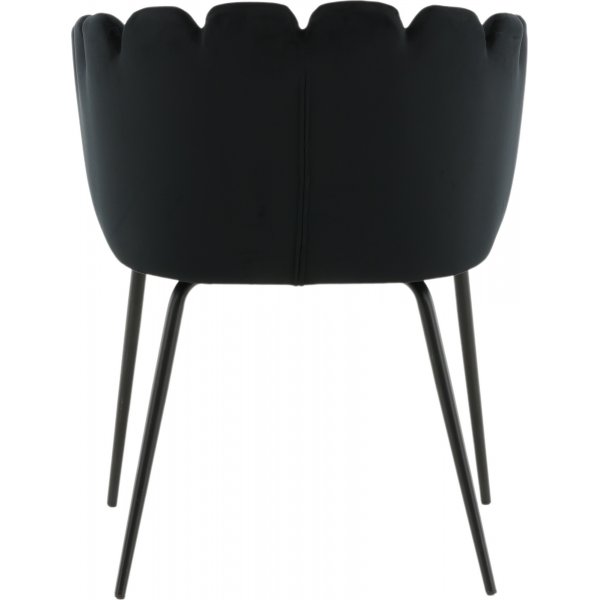Halmstad karmstol - Svart