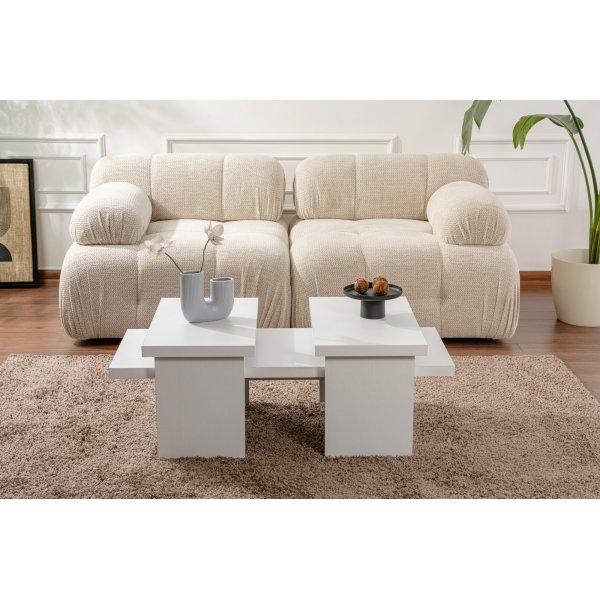 Sanctuary salongbord 110 x 45 cm - Hvitt tre Sanctuary salongbord 110 x 45 cm - Hvitt tre