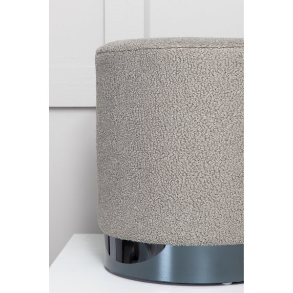 Remi sittepuff - Gråbeige teddy Remi sittepuff - Gråbeige teddy