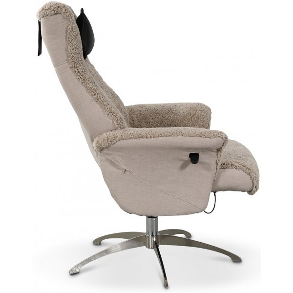 Ullrik fåreskinnslenestol - Beige fåreskinn Ullrik fåreskinnslenestol - Beige fåreskinn