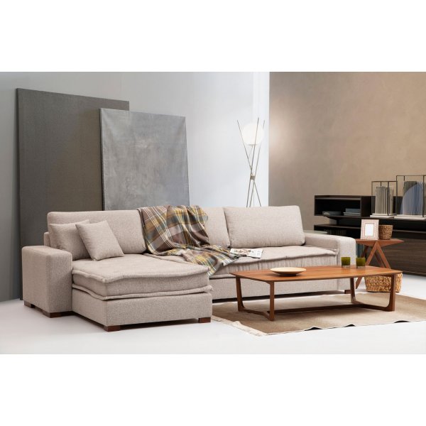 Lena divansofa - Sandbeige
