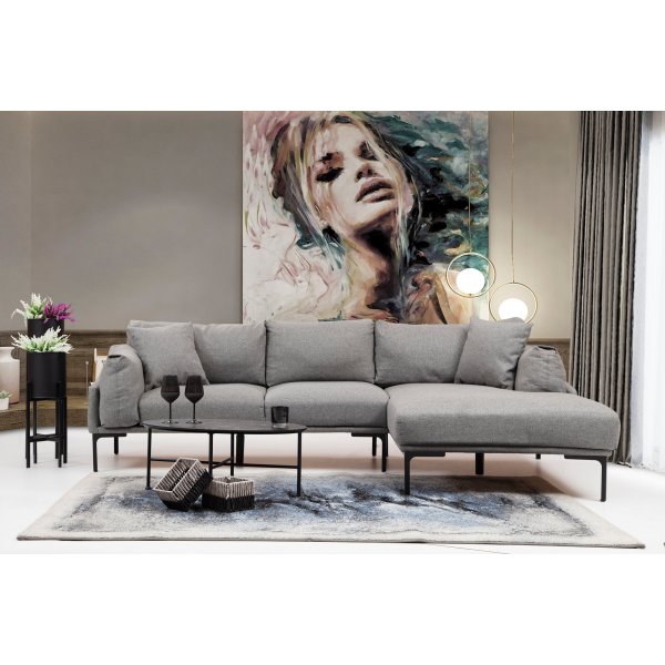 Leo divansofa - Grå Leo divansofa - Grå