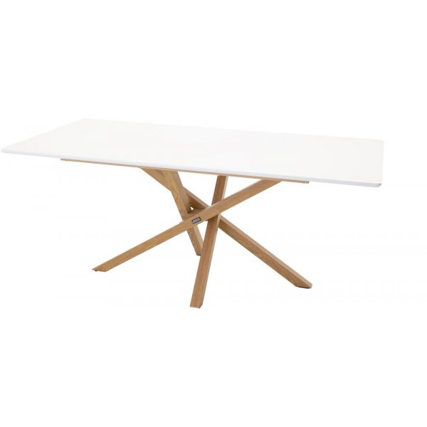 Spisebord Hgans 180 cm - Eik / Hvit