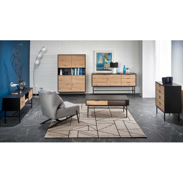 Laguna skap - Artisan eik/sort Laguna skap - Artisan eik/sort