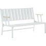 Lotus 2-seters utesofa - Hvit/bl