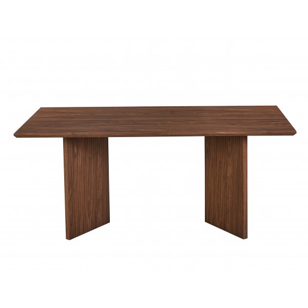 Crossby spisebord 180x90 cm - Mrk brunbeiset eik