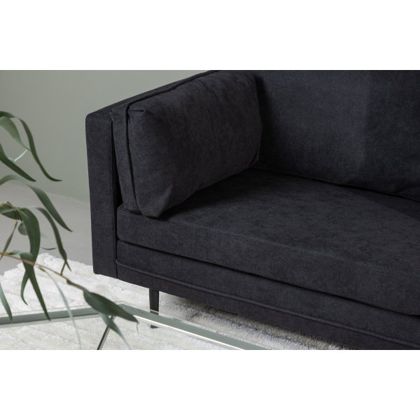 Boom 3-seters sofa - Sort Boom 3-seters sofa - Sort