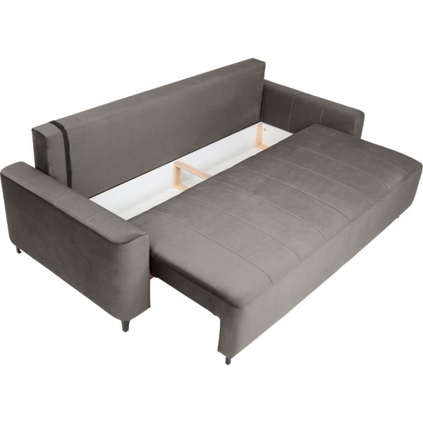 Kamari 3-seters sovesofa - Grå Kamari 3-seters sovesofa - Grå