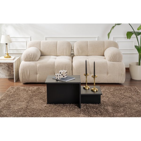 Harmony salongbord 80 x 40 cm - Sort tre Harmony salongbord 80 x 40 cm - Sort tre