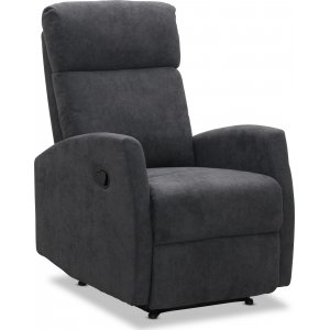 Bern reclinerstol - Grått stoff + Flekkfjerner for møbler Bern reclinerstol - Grått stoff + Flekkfjerner for møbler