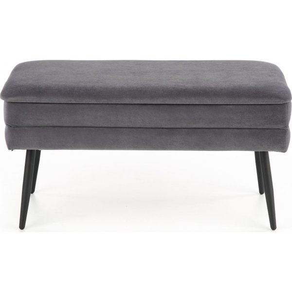 Darnell benk - Grå/svart Darnell benk - Grå/svart
