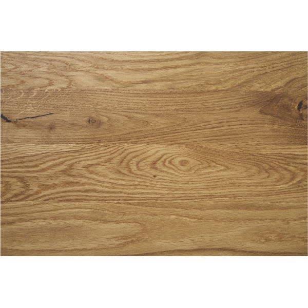 Lignano spisebord 70 x 70 cm - Eik/sort Lignano spisebord 70 x 70 cm - Eik/sort