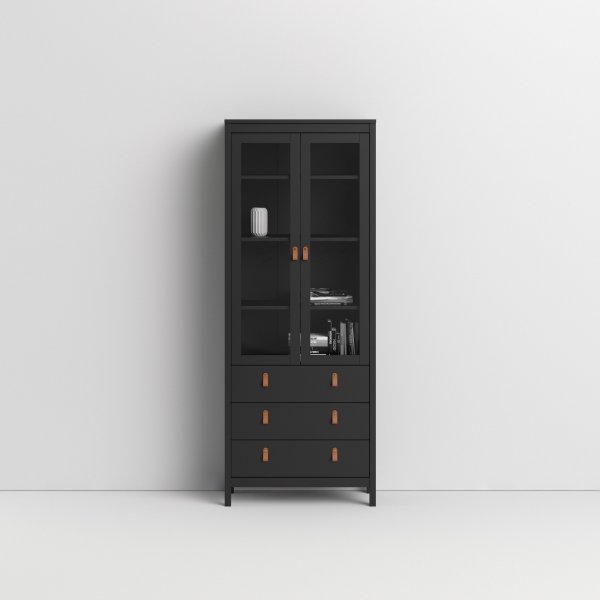 Madrid vitrineskap - Sort Madrid vitrineskap - Sort