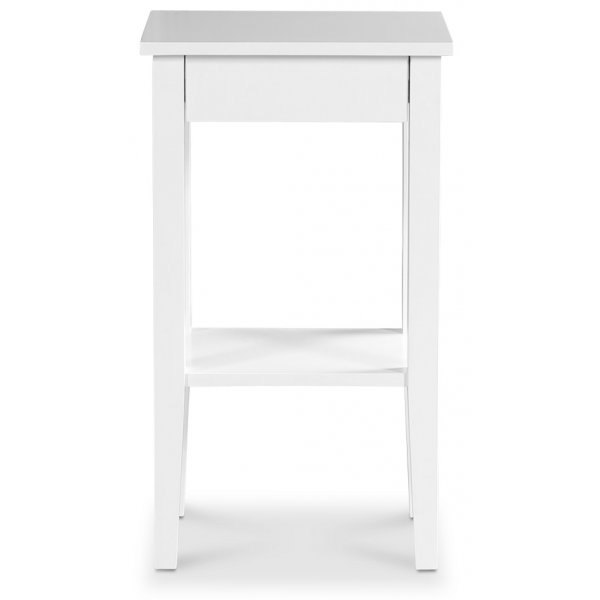 Sandö nattbord med skuff H70 cm - Hvit Sandö nattbord med skuff H70 cm - Hvit