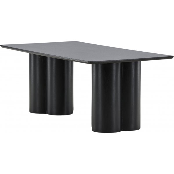 Salongbord 120x60 cm svartbeiset eik - Olivia