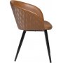 Dobbel lenestol - Vintage lysebrun