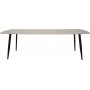 Spisebord Lara 240 cm - Svart / Hvit