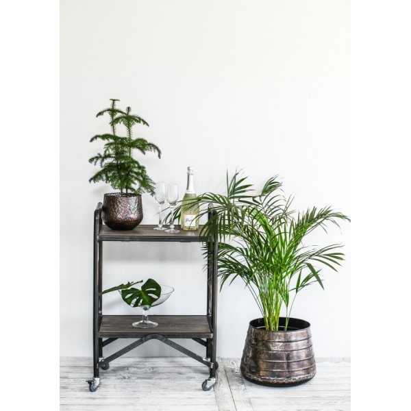 Factory Drink & serveringsvogn - Vintage / Metall