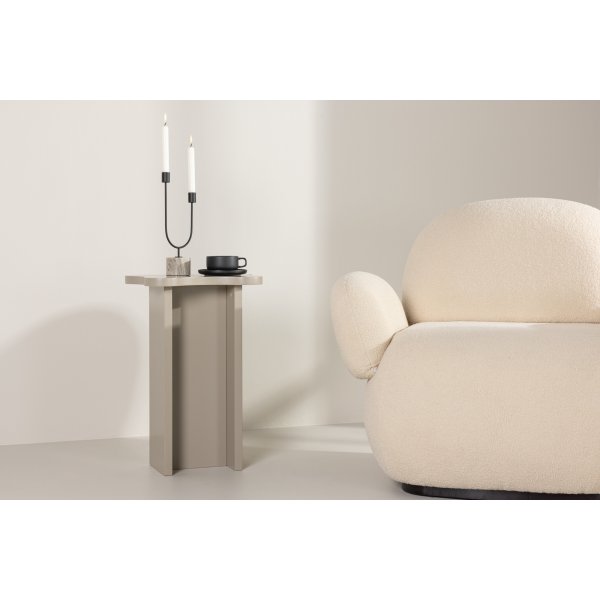 Molde sidebord 42 x 30 cm - Lys brun