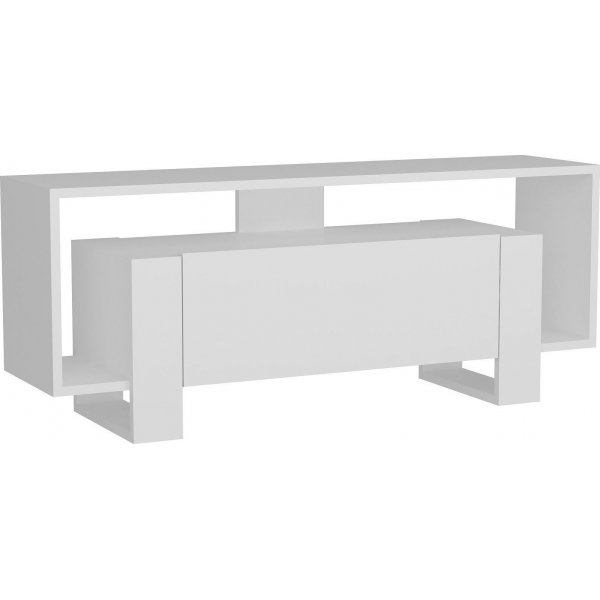 Mery mediebenk - Hvit Mery mediebenk - Hvit