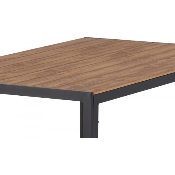 Break spisebord 150 x 90 cm - Brun/Sort Break spisebord 150 x 90 cm - Brun/Sort