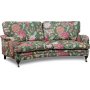Howard Spirit buet 3-seters sofa i blomsterstoff - Eden Parrot Green