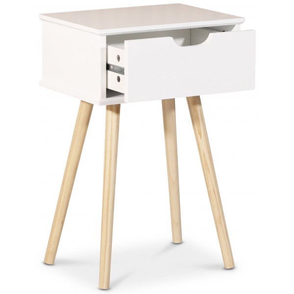 Allentown nattbord - Hvit Allentown nattbord - Hvit