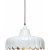 Wells taklampe - Hvit/gull - 43 cm