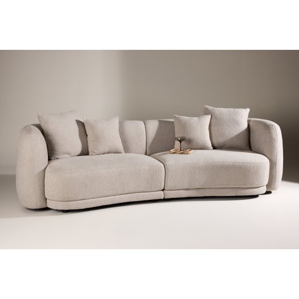 Cielo 3-seters sofa - Beige bouclé Cielo 3-seters sofa - Beige bouclé