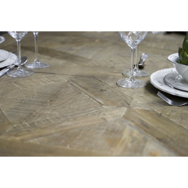 Bord 280x100 cm rustikt tre - Palma + Tekstilrens for mbler