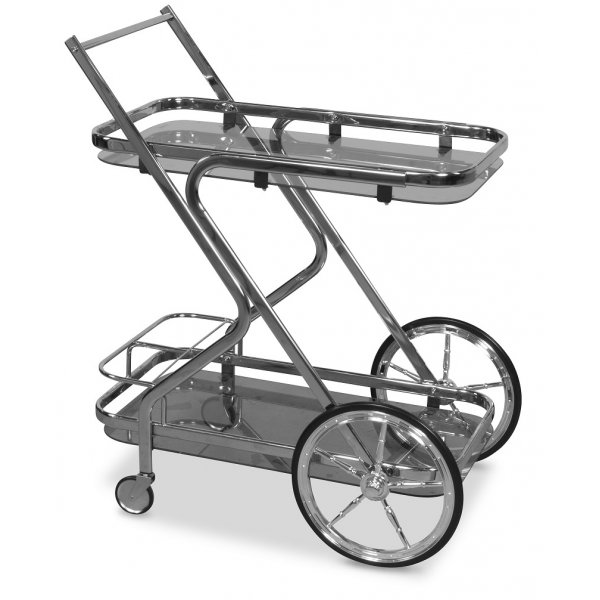 Winchester - Serveringsvogn (krom)