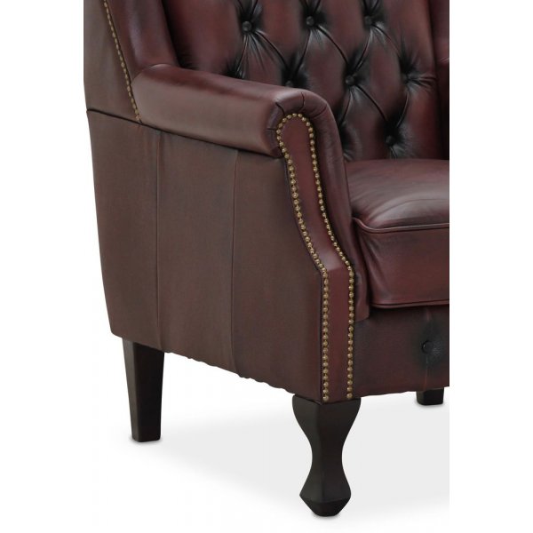 Vivaldi lenestol - Okseblod lær Vivaldi lenestol - Okseblod lær